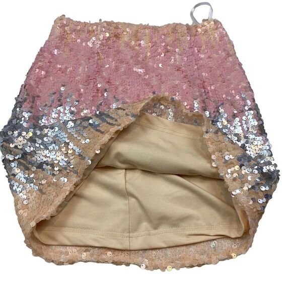 Superdown Aubree Sequin Set in Pink Multi XS NWT - Picture 8 of 9